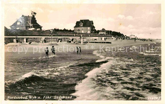 Wyk Foehr Suedstrand Nordseebad