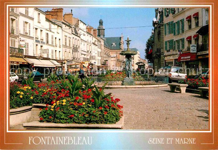 Fontainebleau Seine et Marne Place Franklin Roosevelt