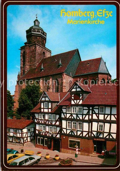 Homberg Efze Marienkirche Fachwerkhaus