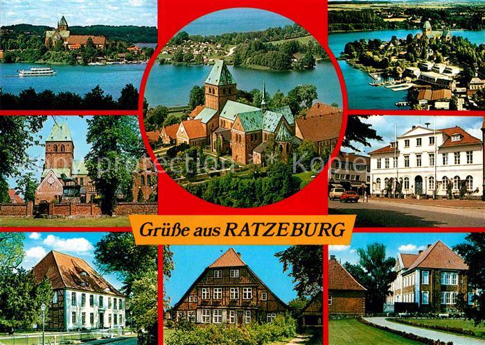 Ratzeburg Schleswig-Holstein Teilansichten Inselstadt Naturpark Lauenburgische