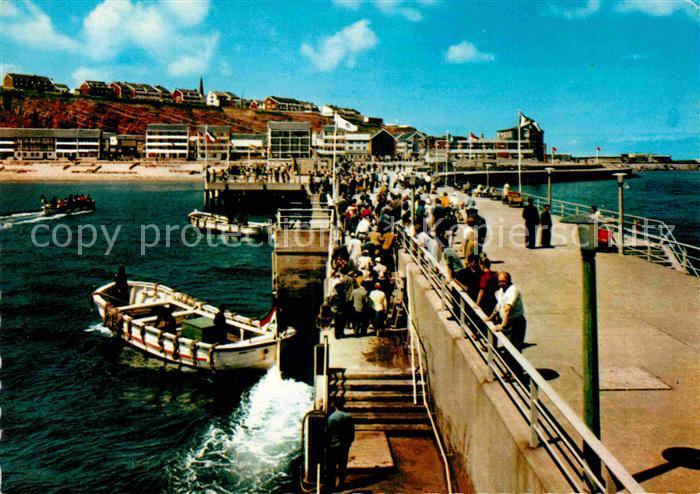 HELGOLAND Insel Schleswig-Holstein Ausbootung