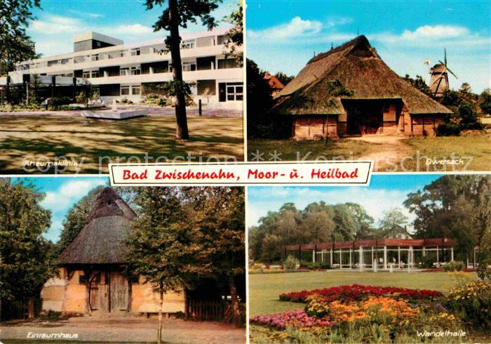 Bad Zwischenahn Rheumaklinik Dwersack Windmuehle Einraumhaus Wandelhalle