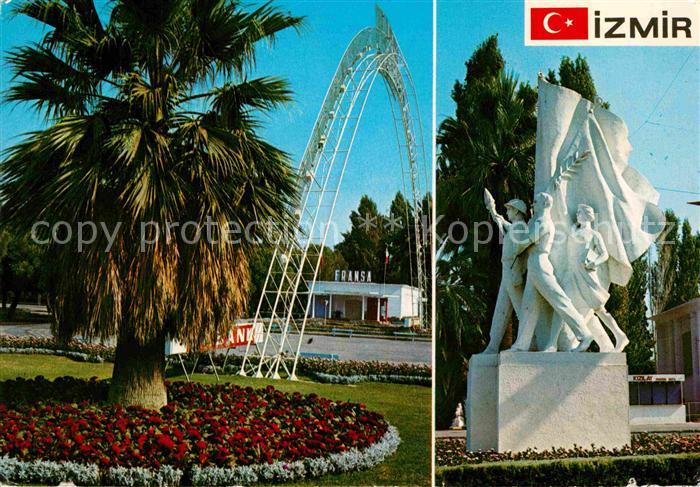 Izmir Egenin Incisi Fuar'dan iki goeruenues Palme Denkmal