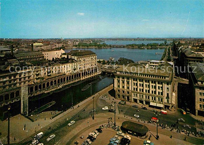 HAMBURG  CITY Die drei Alsterbecken