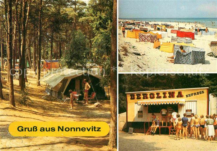 Nonnevitz Campingplatz Strand Kiosk