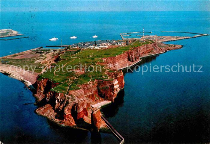 HELGOLAND Insel Schleswig-Holstein Nordseeinsel Fliegeraufnahme