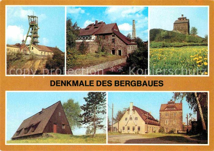Freiberg Sachsen Denkmale des Bergbaues