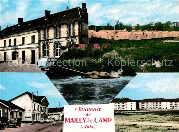 Mailly-le-Camp Mairie Ecole des Filles Bivouac AMX 30