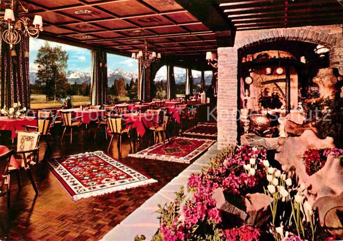 Sonthofen Oberallgaeu Kur und Sporthotel Sonnenalp Restaurant