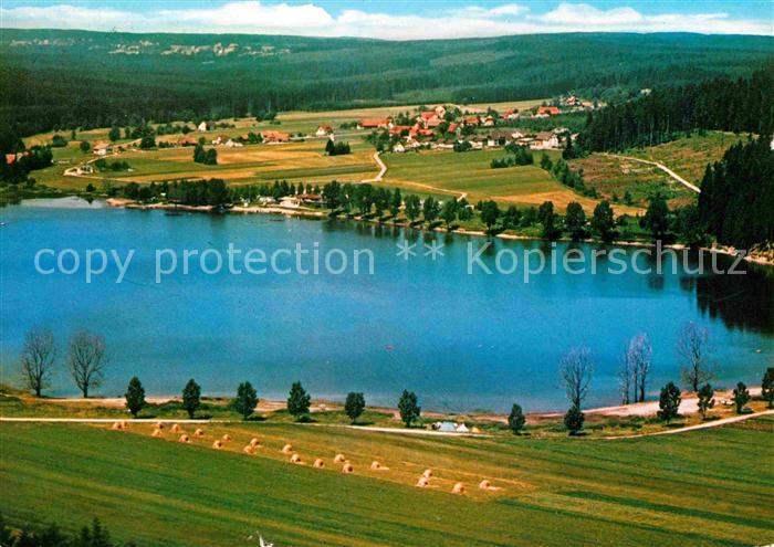 Unterbraend Kirnbergsee Schwarzwald Fliegeraufnahme