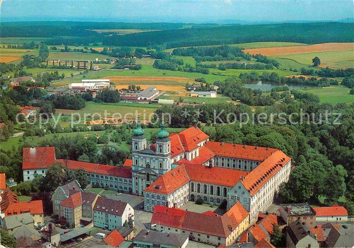 Waldsassen Zisterzienser Stiftskirche Fliegeraufnahme