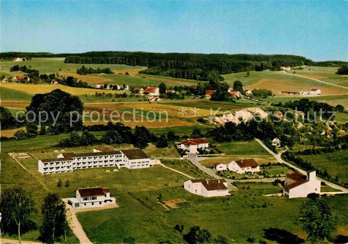 Bad Wurzach Evangelisches Muetterkurheim Fliegeraufnahme