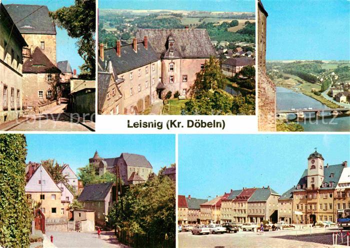 Leisnig Eingang Burg Mildenstein Bergfried Altan Malerwinkel Markt