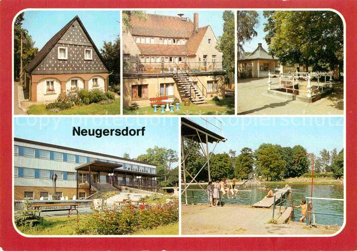 Neugersdorf Sachsen Umgebindehaus Jugendherberge Spreequelle Poliklinik Volksbad