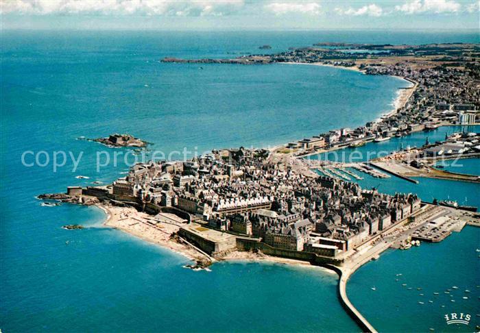 Saint-Malo 35 Cite Corsaire vue aerienne