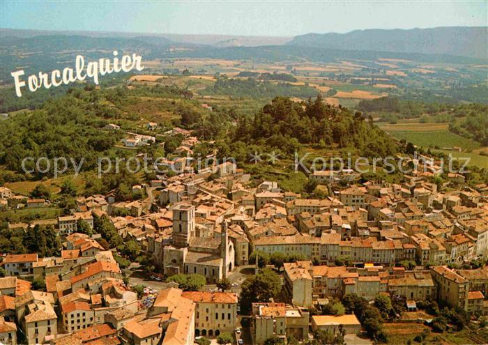 Forcalquier Vue aerienne