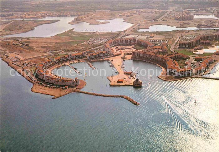 Cap Coudalere Port Barcares vue aerienne