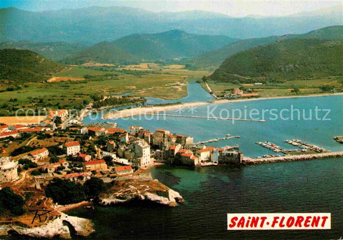 Saint-Florent Haute-Corse Vue aerienne
