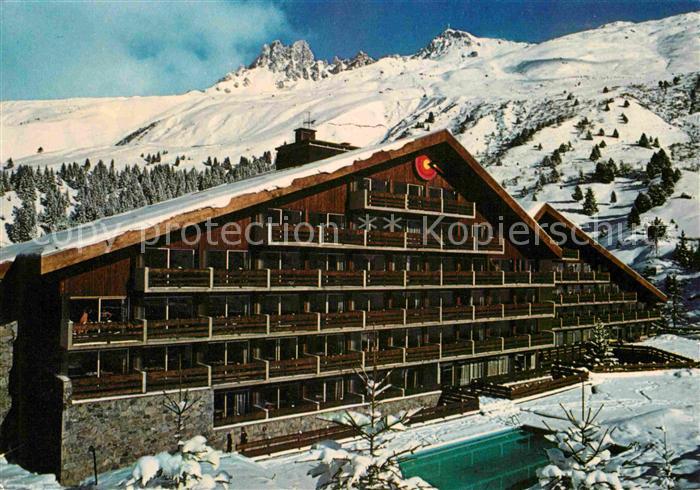 Les Allues Meribel Hotel Le Mottaret Alpes en hiver