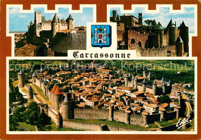 Carcassonne Cite de Carcassonne Chateau Comtal Tour du Four Saint Nazaire