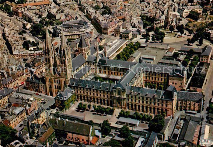 Caen Vue aerienne de l'Abbaye aux Hommes