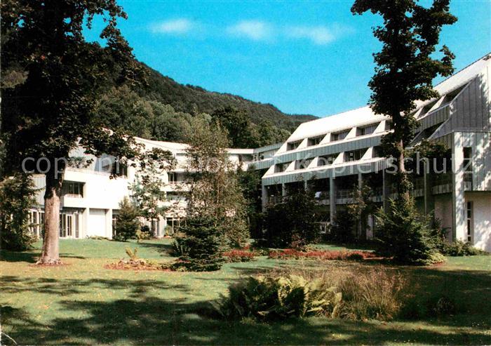 Ditzenbach Bad Kurklinik der Barmherzigen Schwestern Kurpark mit Haus Maria