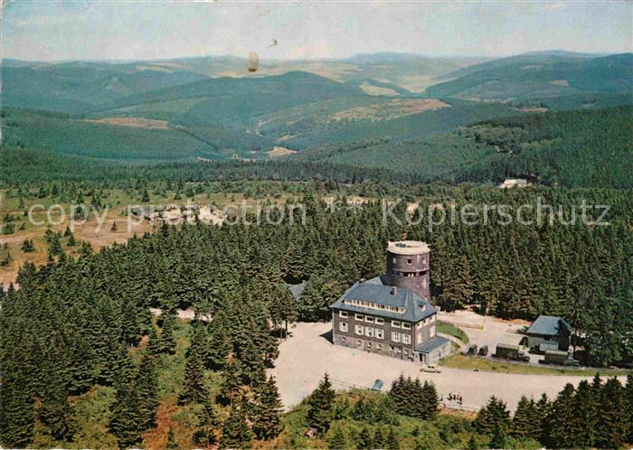 Winterberg Hochsauerland Gaststaette Kahler Asten Fliegeraufnahme