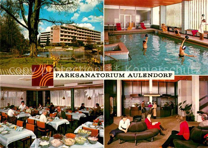 Aulendorf Parksanatorium Hallenbad Restaurant Foyer