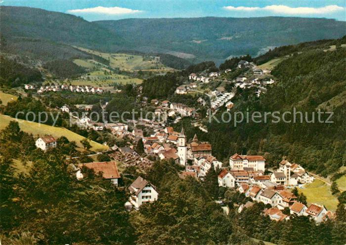 Bad Peterstal-Griesbach Panorama Kneippbad Mineralbad im Schwarzwald