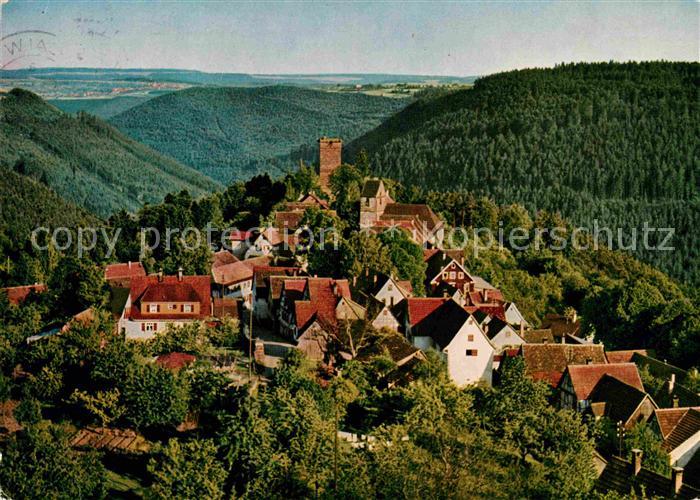 Zavelstein Kleinste Stadt Wuerttembergs im Schwarzwald