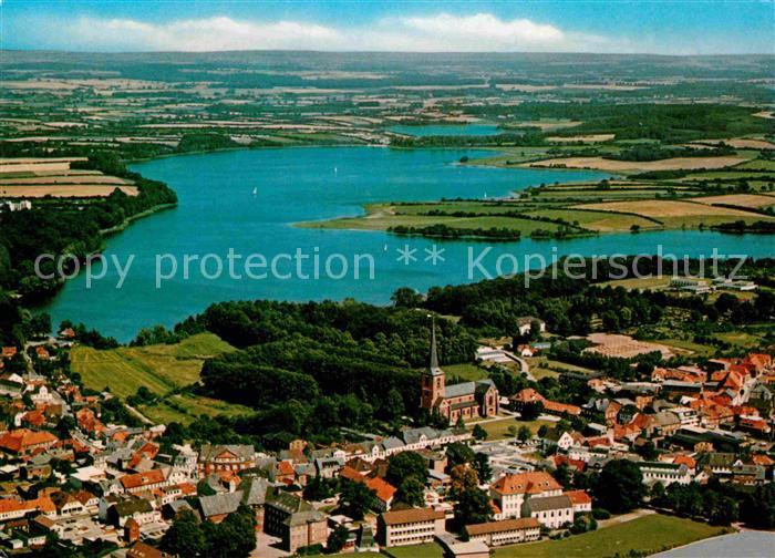 Bad Segeberg Segeberger See Fliegeraufnahme