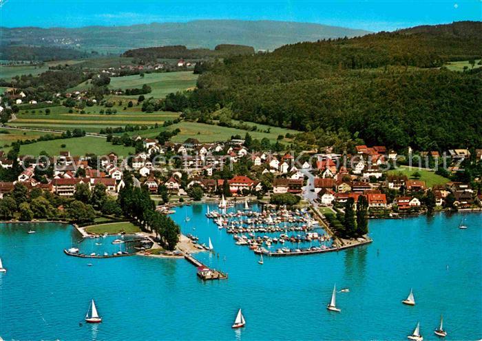 Unteruhldingen Hafen Fliegeraufnahme