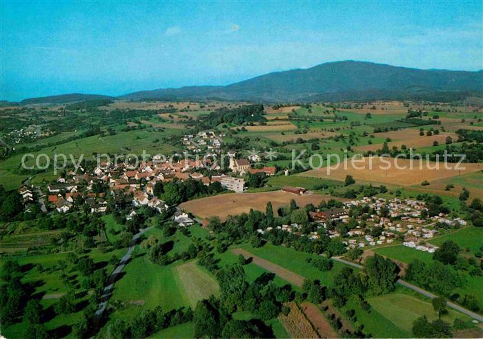 Bamlach Lug ins Land Kuranlage Freizeitanlage Schwarzwald Fliegeraufnahme