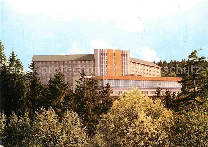 Oberhof Thueringen FDGB Erholungsheim Fritz Weineck