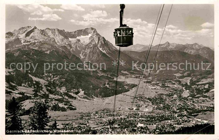 Seilbahn Wankbahn Garmisch-Partenkirchen