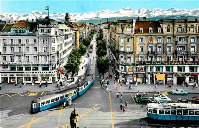 Strassenbahn Zuerich Bahnhofstrasse