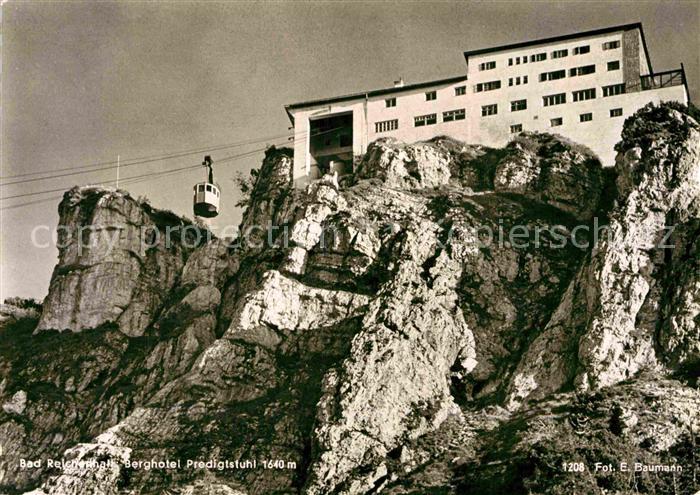 Foto Baumann E. Nr. 1208 Berghotel Predigtstuhl Bad Reichen