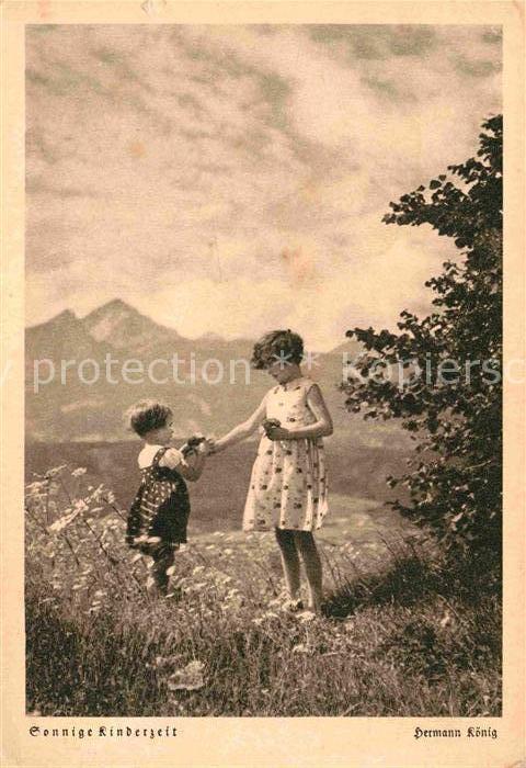 Kinder Child Enfants Sonnige Kinderzeit Foto Hermann Koenig