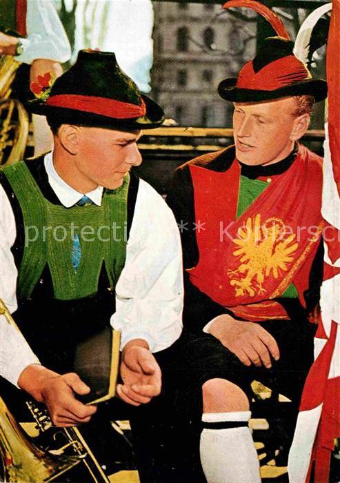 Trachten Italien Costumi Alto Adige Musikant Fahnenschwinger