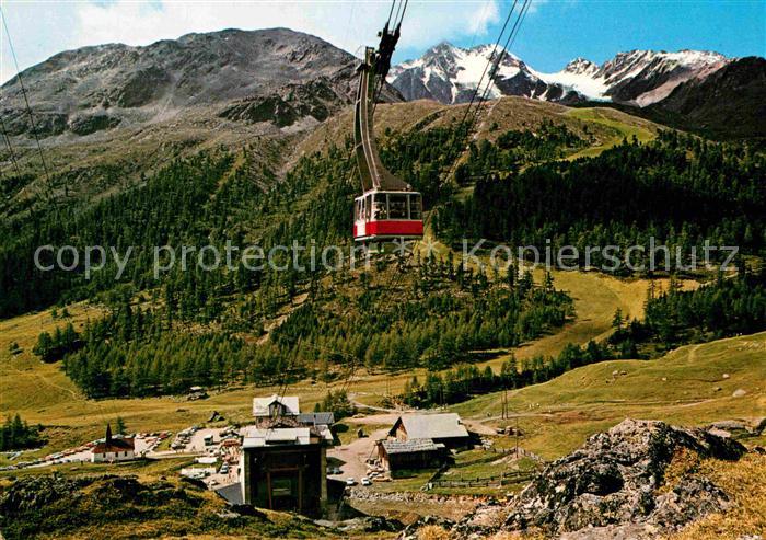 Seilbahn Schnalstaler Gletscherbahn Kurzras Salurnapitze Val Senales