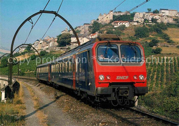 Eisenbahn Staatsbahn Frankreich Elektrischer Triebwagen Z 2 Aguessac