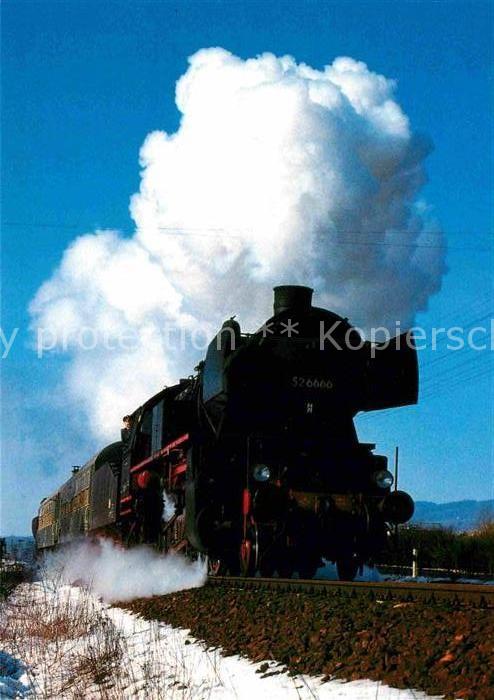 Lokomotive Dampf-Gueterzuglokomotive 526666 Deutsche Reichsbahn Suhl-Heinrichs