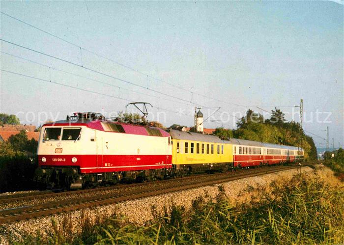 Lokomotive Elektro-Schnellzuglokomotive 120001-5 Deutsche Bahn Hochdorf