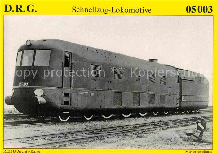 Lokomotive Dampf-Schnellzug-Lokomotive 05003 Deutsche Reichsbahn 1937