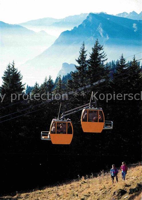 Seilbahn aelpli Malans Gonzen