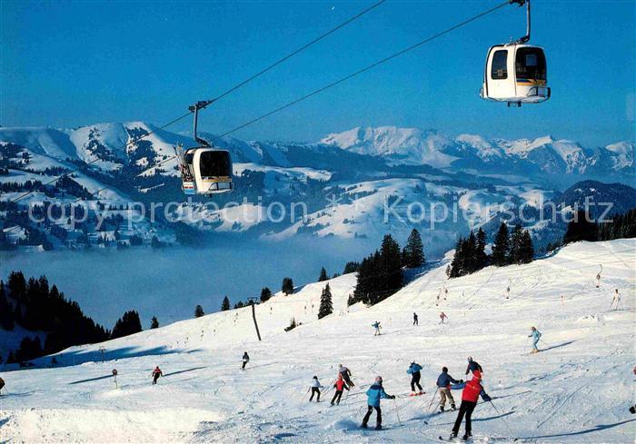 Seilbahn Saanersloch Saanenmoeser