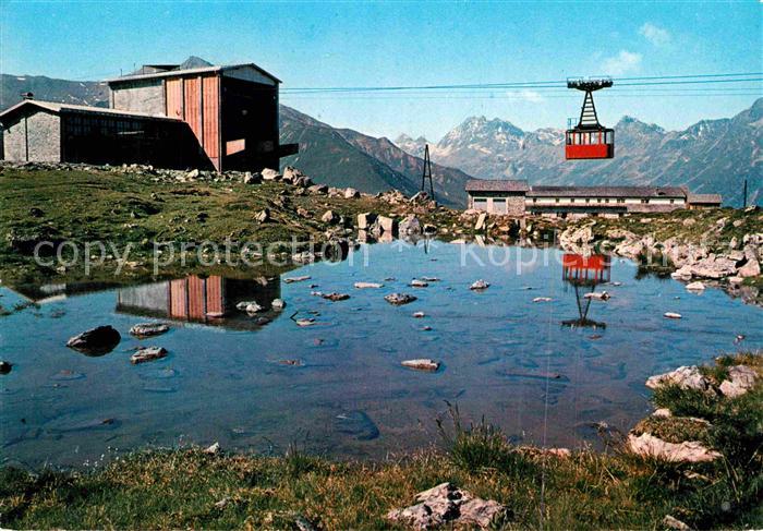 Seilbahn Silvretta Ischgl Paznauntal Bergstation Id-Alpe
