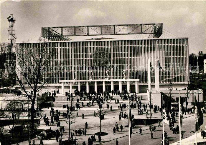 Exposition Universelle Bruxelles 1958 Pavillon de l'U.R.S.S.
