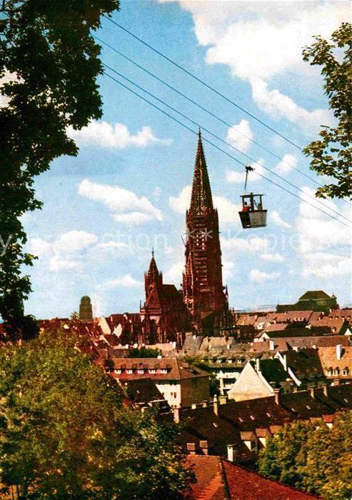 Seilbahn Schlossberg Freiburg im Breisgau Muenster