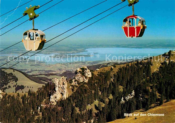 Seilbahn Kampenwand Aschau Chiemgau Chiemsee